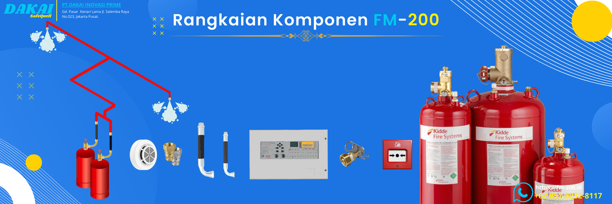 Rangkaian Komponen FM-200