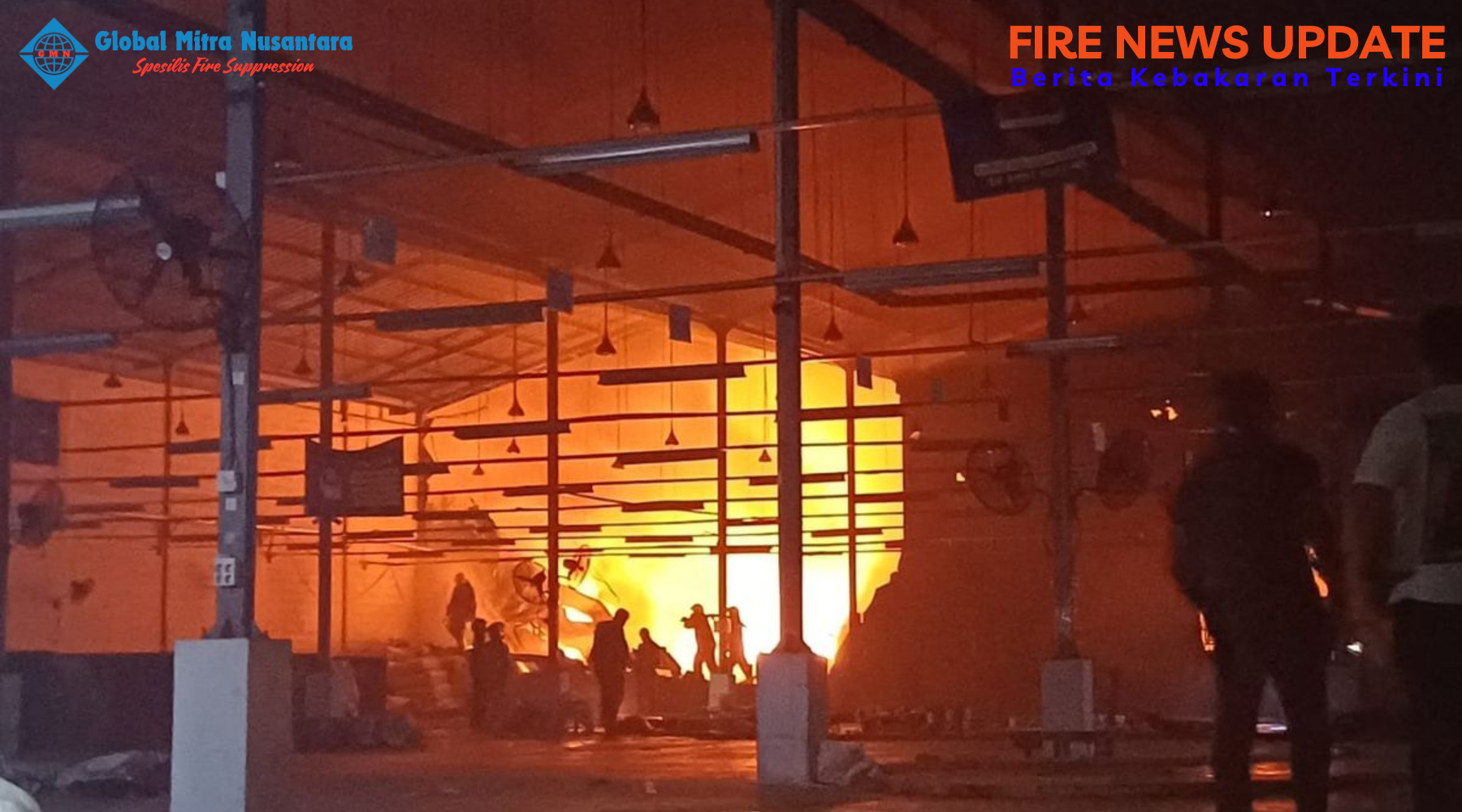 Gudang Lazada di Cengkareng Terbakar dan Menyebabkan Ledakan