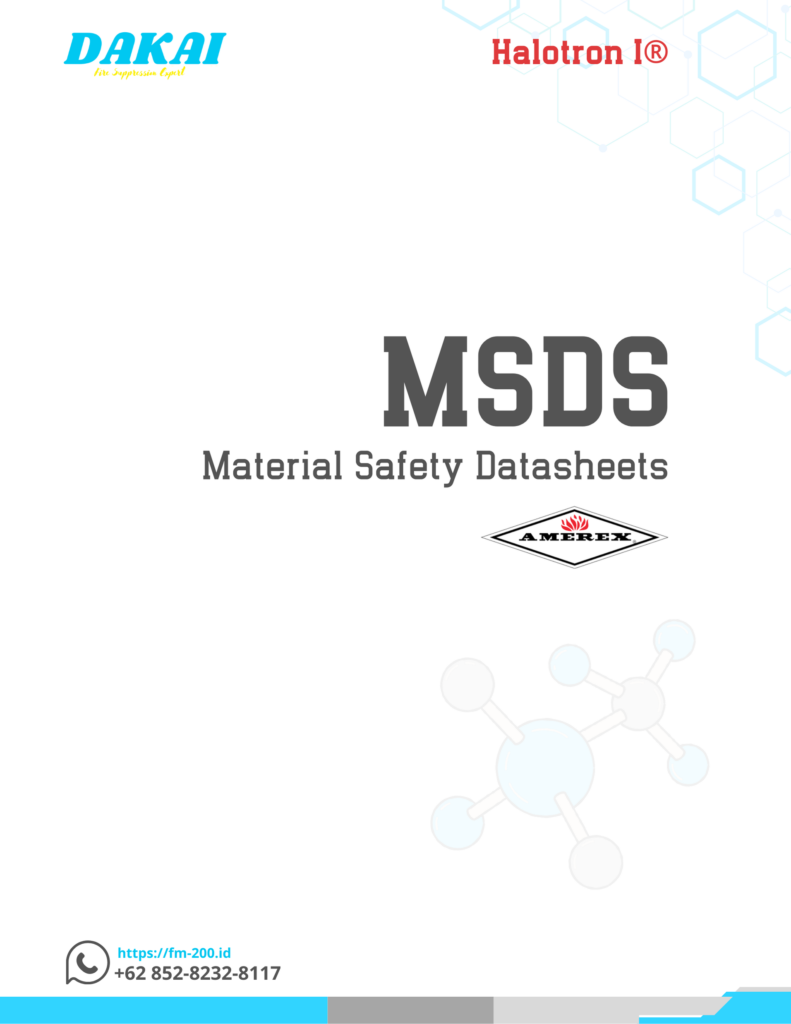 MSDS Halotron I® by Amerex