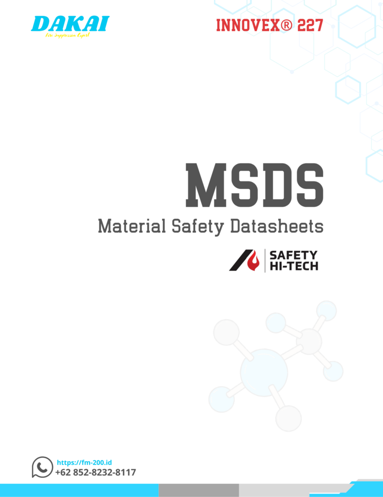MSDS INNOVEX® 227 by Safety Hi-Tech