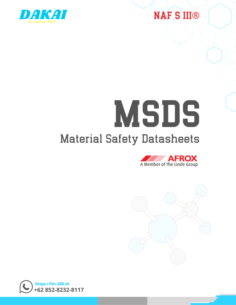 MSDS NAF S III® by Afrox