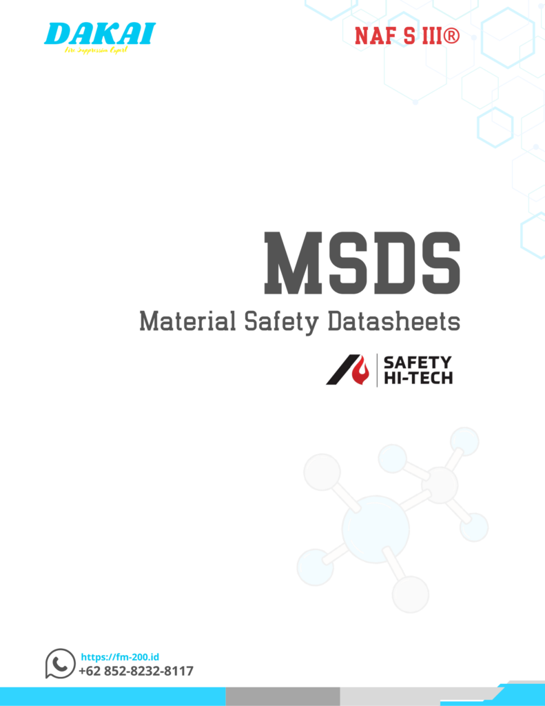 MSDS NAF S III® by Safety Hi-Tech
