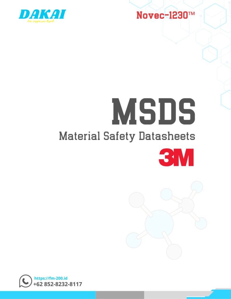 MSDS Novec-1230™