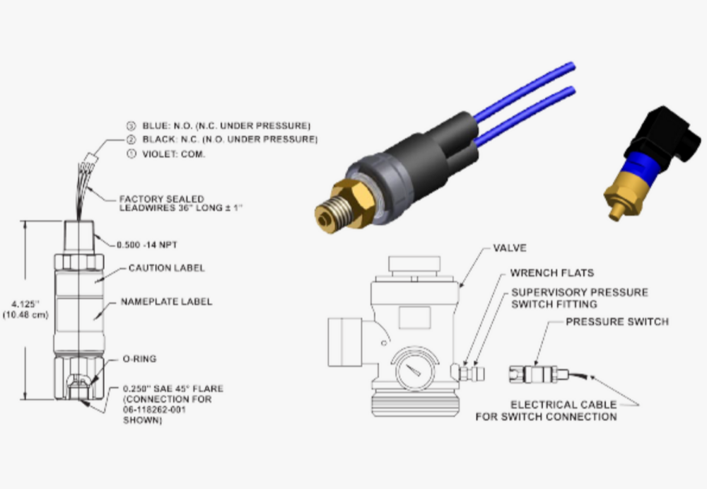 Supervisory Pressure Switch [Low Pressure Switch]