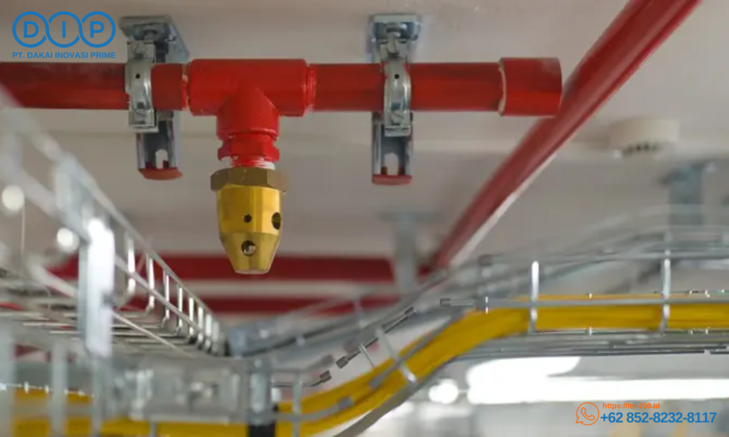Instalasi Pemipaan Gaseous Agent Fire Suppression System